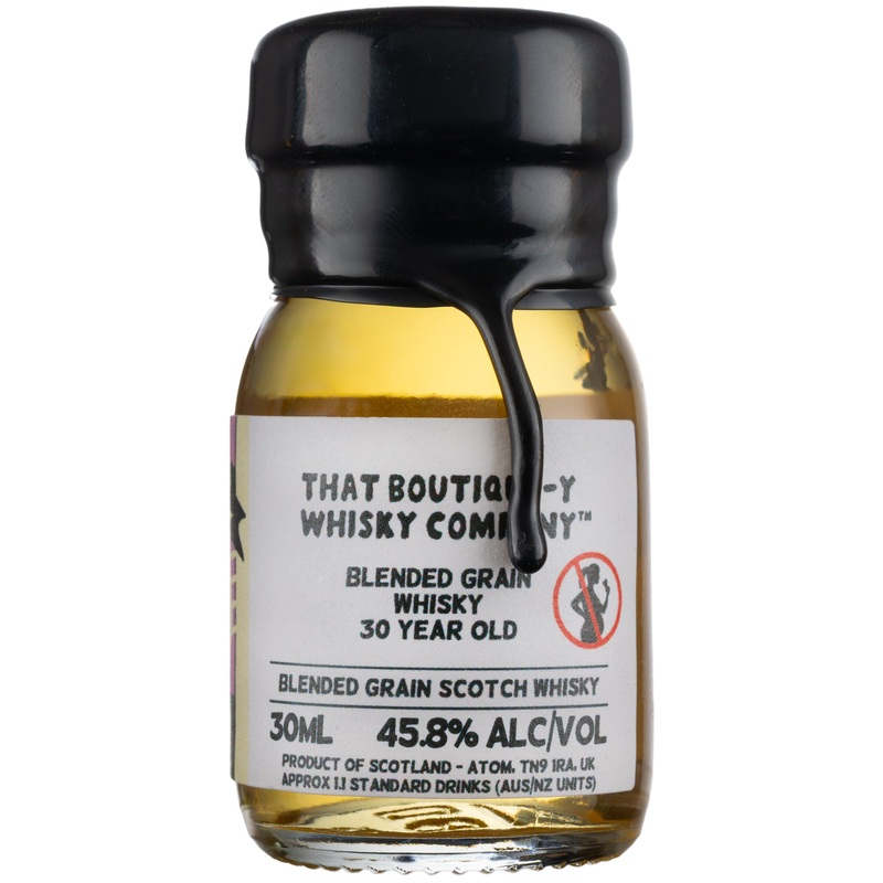 That Boutique-y Whisky Company 30 Year Old Blended Grain Scotch Whisky 30ml