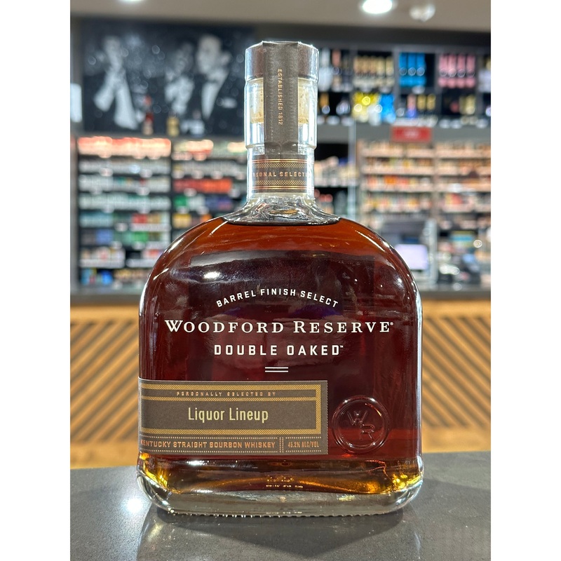 WOODFORD RESERVE DOUBLE OAKED |  PRIVATE SELECTION | KENTUCKY STRAIGHT BOURBON WHISKEY
