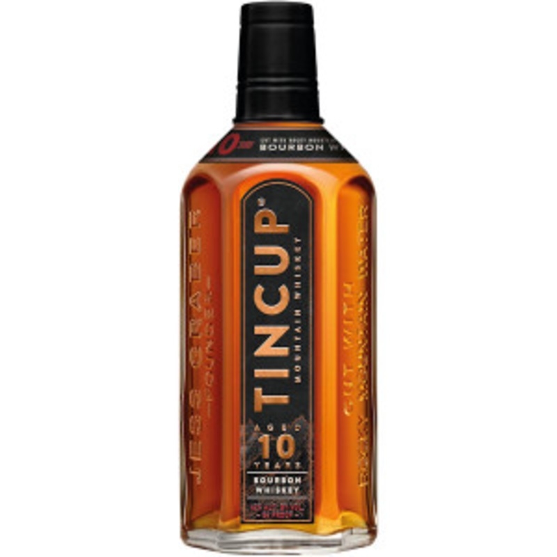 Tincup 10 Year Old Mountain Bourbon Whiskey 750ml