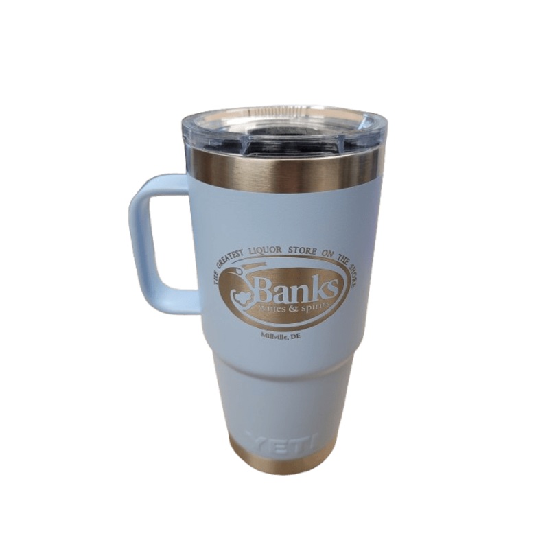 YETI BANKS TRAVEL MUG W/ HANDLE 20Z