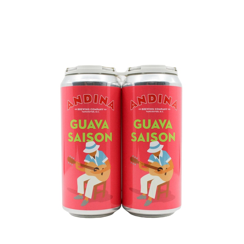 ANDINA JALEA GUAVA SAISON 473ML 4PK CAN @ Windermere [1026823]