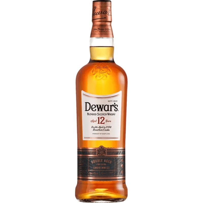 DEWAR’S 12YR DOUBLE AGED 750ML