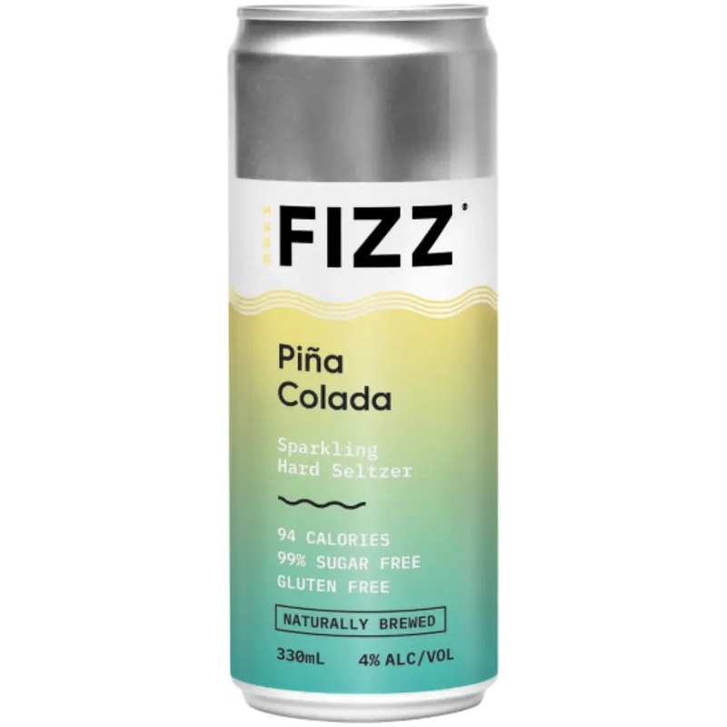 Hard Fizz Pina Colada Seltzer 330ml