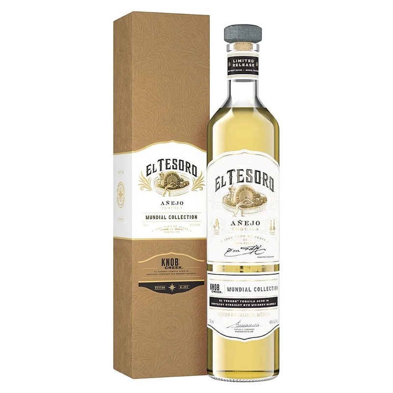 El Tesoro Mundial Collection Knob Creek Edition Anejo 750ML
