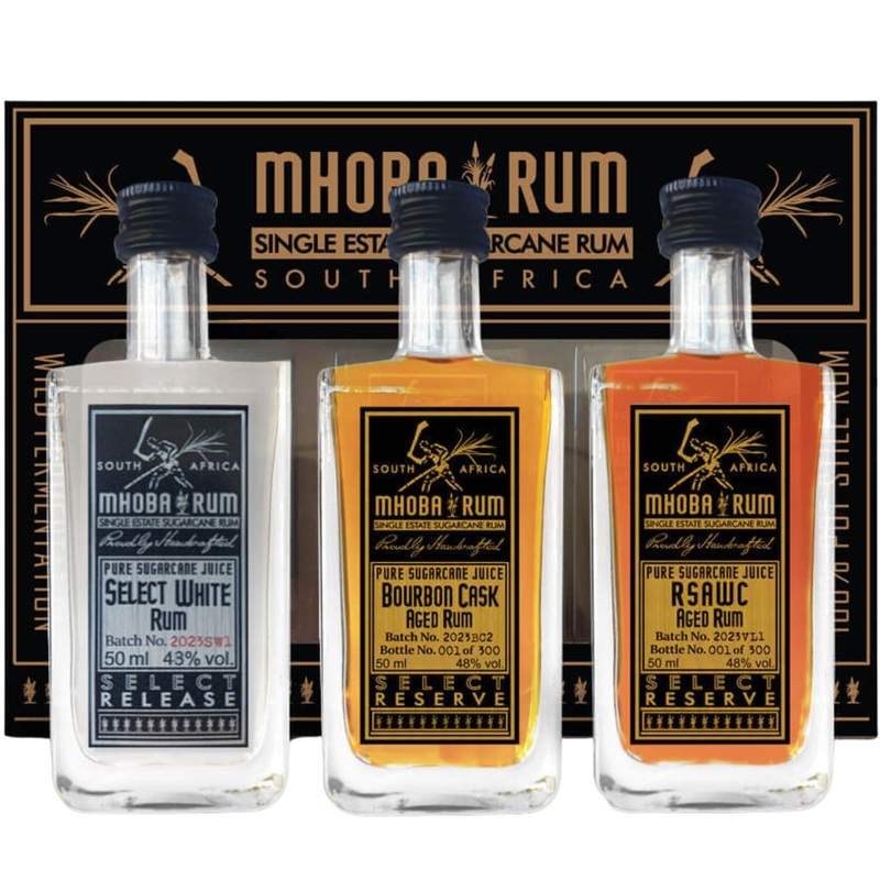 Mhoba Single Estate Rum Tasting Set