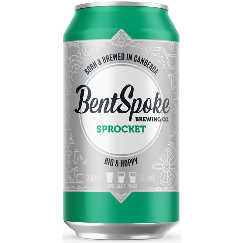 Bentspoke Brewing Co. Sprocket IPA Big & Hoppy 375ml