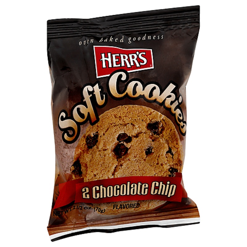 HERR’S 2PK CHOC CHIP