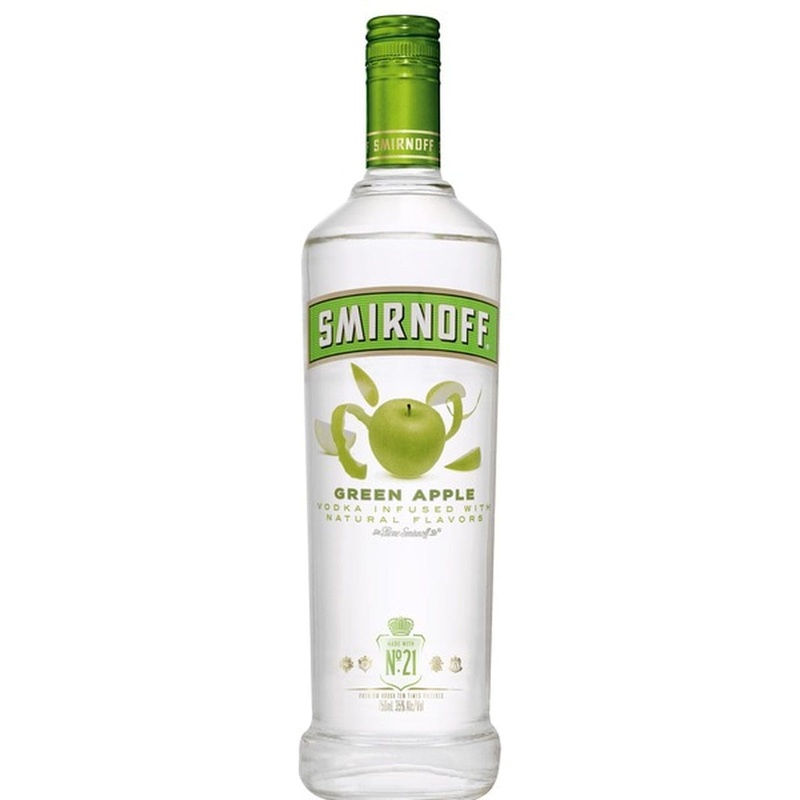 SMIRNOFF GREEN APPLE 750ML