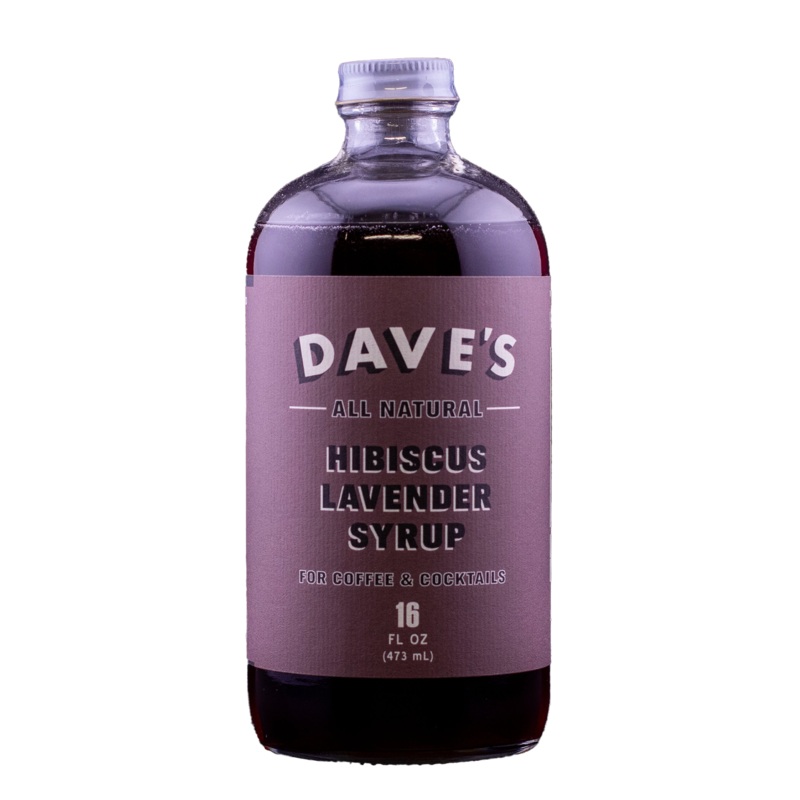 Dave’s Hibiscus Lavender Syrup 16oz