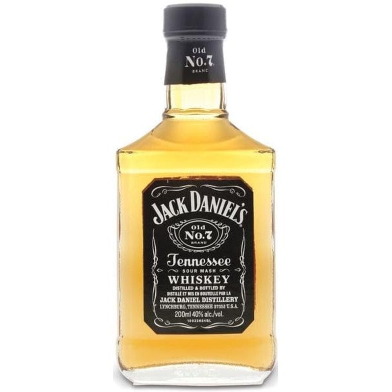JACK DANIEL’S BLACK WHISKEY 200ML