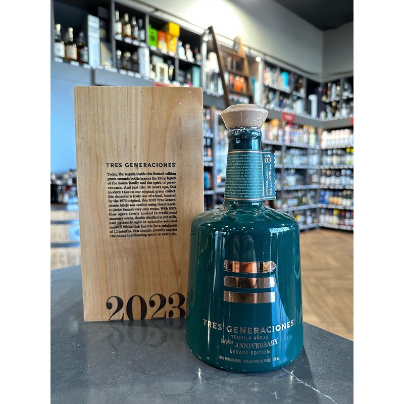 TRES GENERACIONES | TEQUILA AEJO | 50th ANIVERSARIO