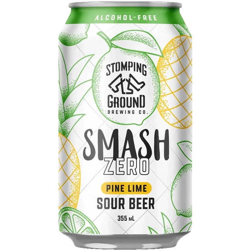 Stomping Ground Pine Lime Alcohol Free Smash 355ml