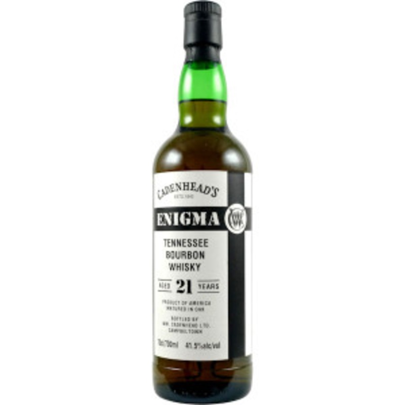 Cadenhead’s Enigma 2003 21 Year Old Tennessee Bourbon Whisky 700ml
