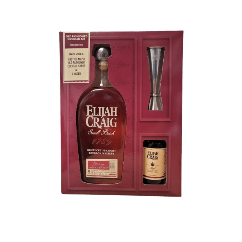 ELIJAH CRAIG SMALL BATCH BOURBON GIFT SET W/ JIGGER 750ML