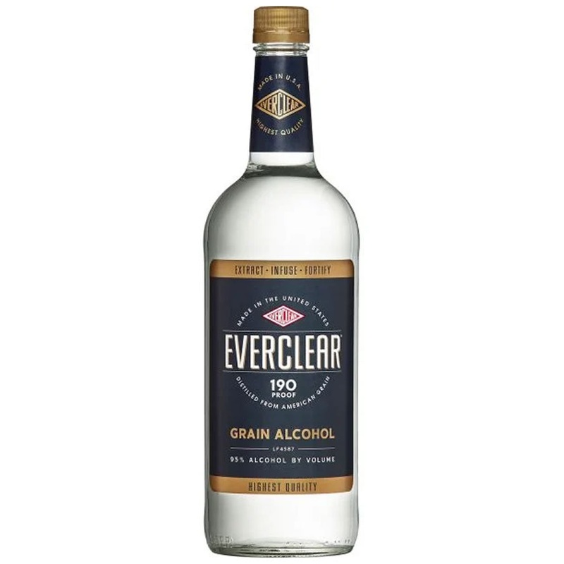 Everclear Grain Alcohol 190 Proof 750ML