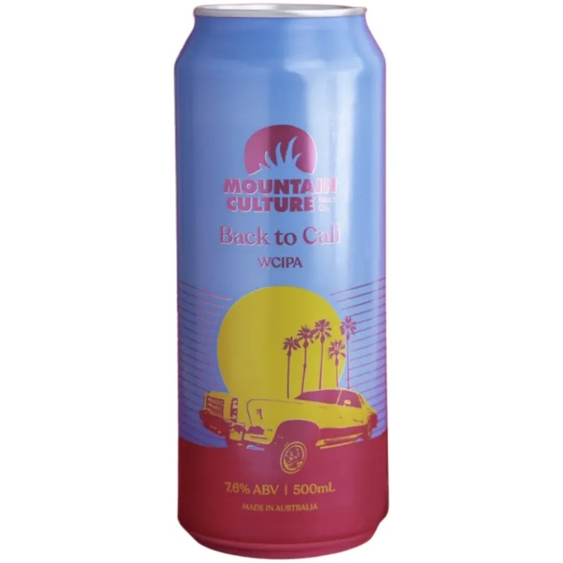 Mountain Culture Back To Cali – West Coast IPA 500ml