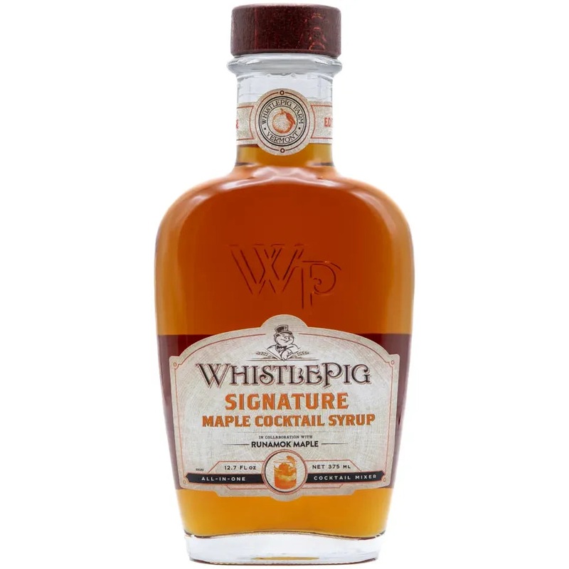 Whistle Pig Whiskey Orange Maple Cocktail Syrup 375ml