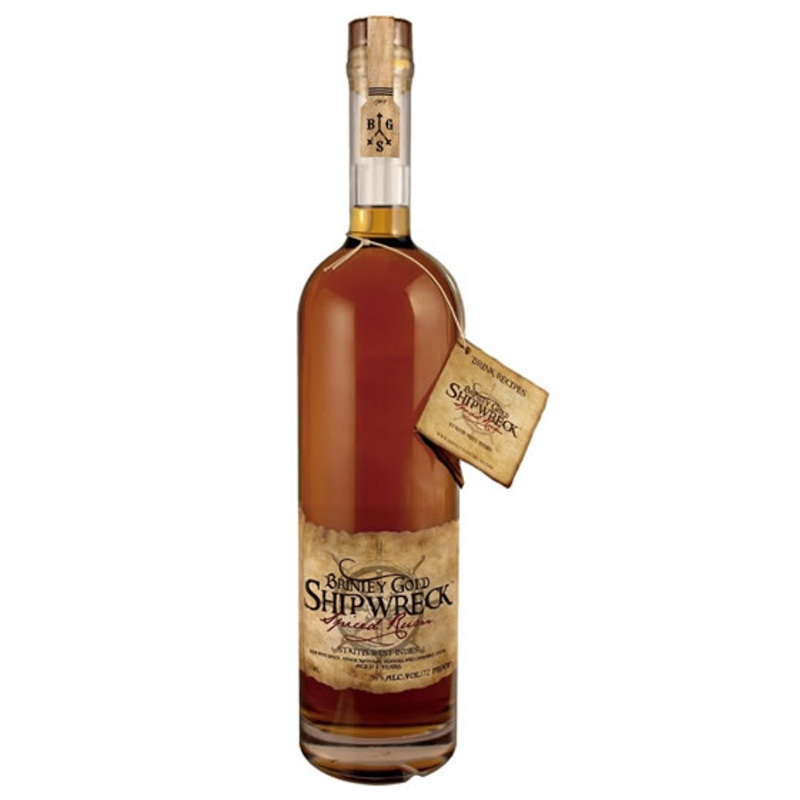 Brinley Gold Shipwreck Spiced Rum 750ML