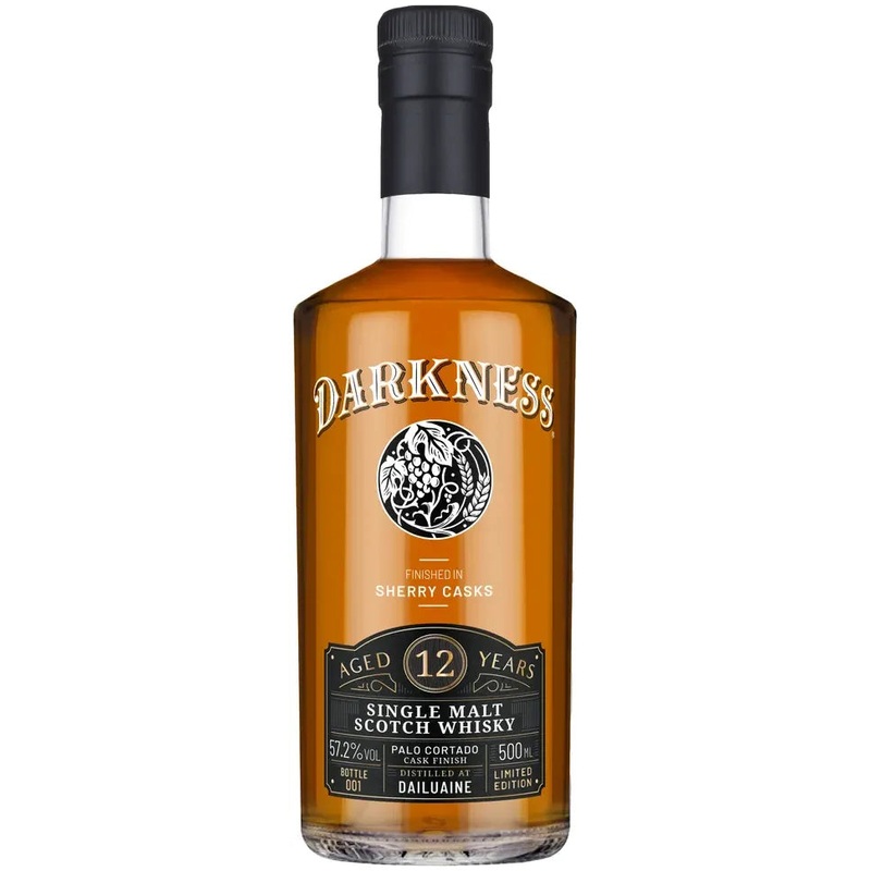 The Darkness Dailuaine 12 Year Palo Cortado Single Malt Scotch Whisky 500ml