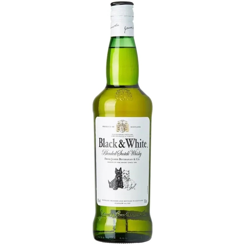 Black & White Blended Scotch Whisky 700ml