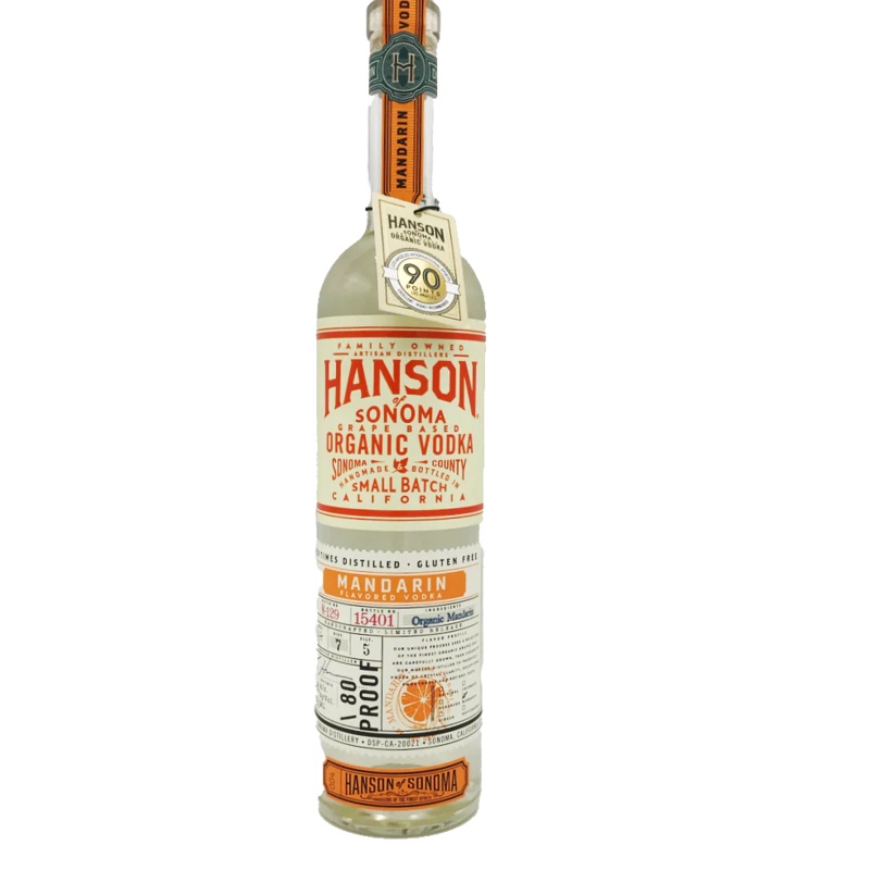 Hanson Vod Mandarin Organic|750ml
