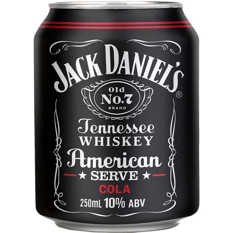 Jack Daniel’s Americans Serve & Cola 250ml