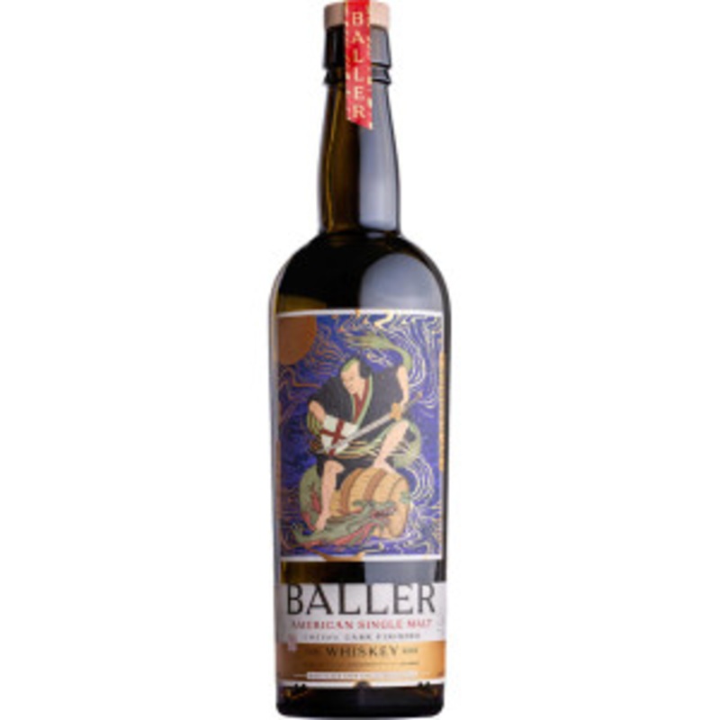 St. George Baller American Single Malt Whiskey 750ml