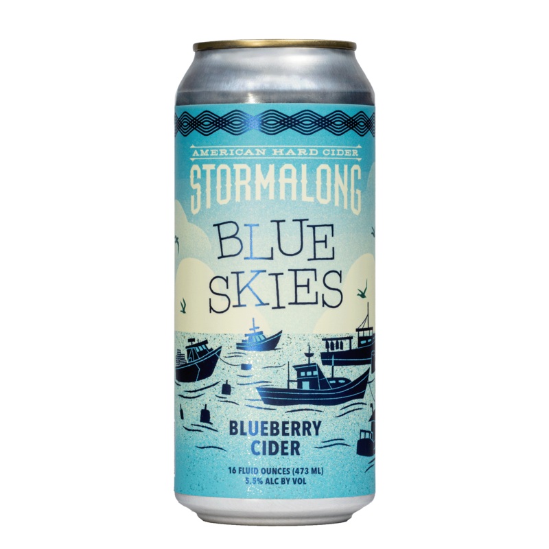 Stormalong Blue Skies at Night 4pk Can