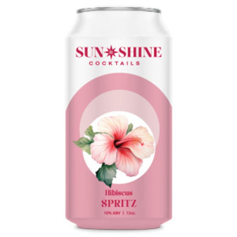 Sun & Shine Hibiscus Spritz 12oz 4 Pack Cans
