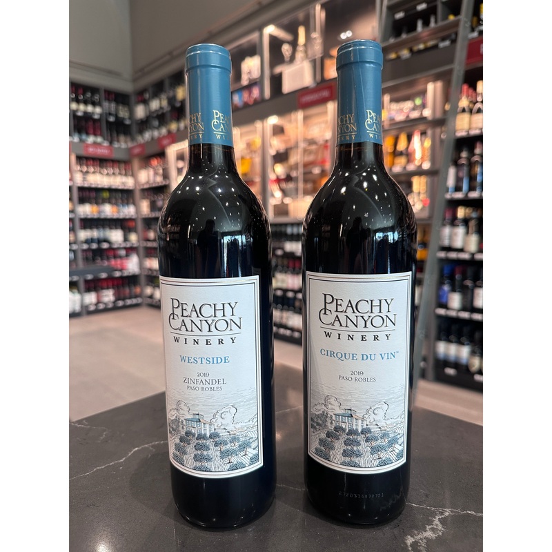 PEACHY CANYON WINERY | 2PACK | WESTSIDE AND CIRQUE DU VIN