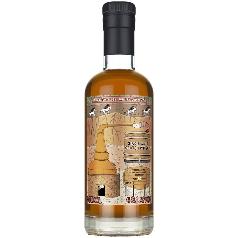 That Boutique-Y Whisky Company Craigellachie 10 Year Batch 15 Single Malt Scotch Whisky 500ml