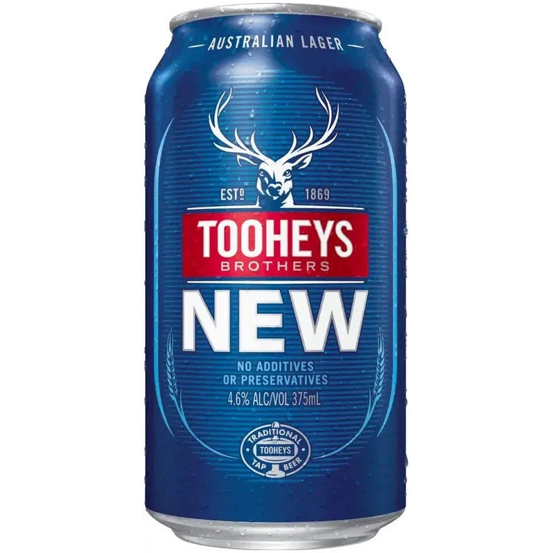 Tooheys New Can 30 Pack 375ml|Case (30)