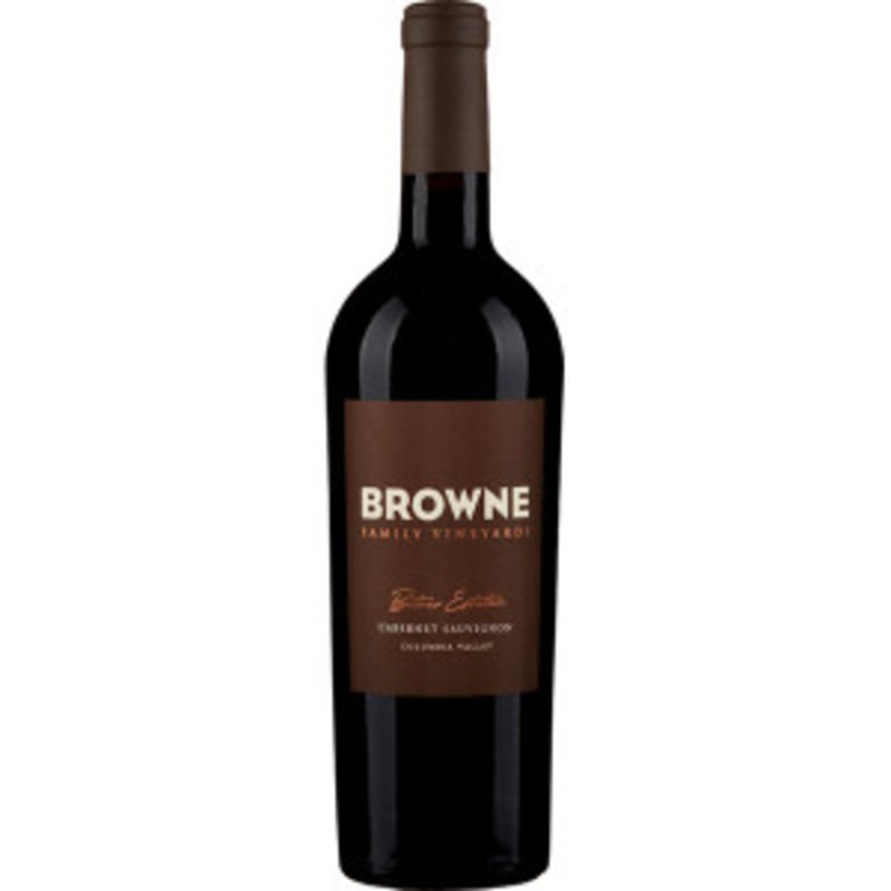Browne Family Vineyards Bitner Estate Columbia Valley Cabernet Washington 2020