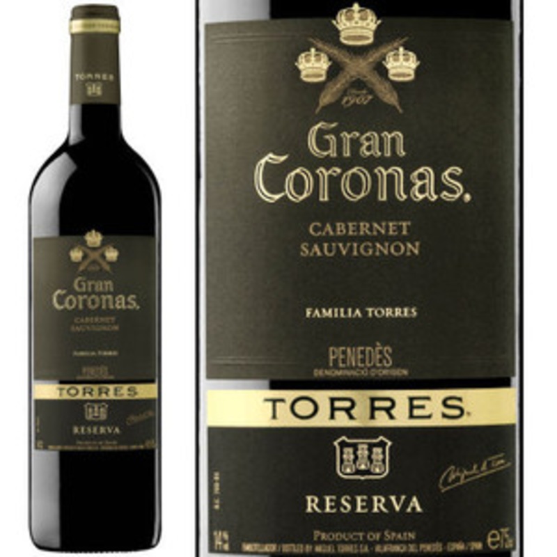 Torres Gran Coronas Reserva Cabernet 2019 (Spain) Rated 91WE