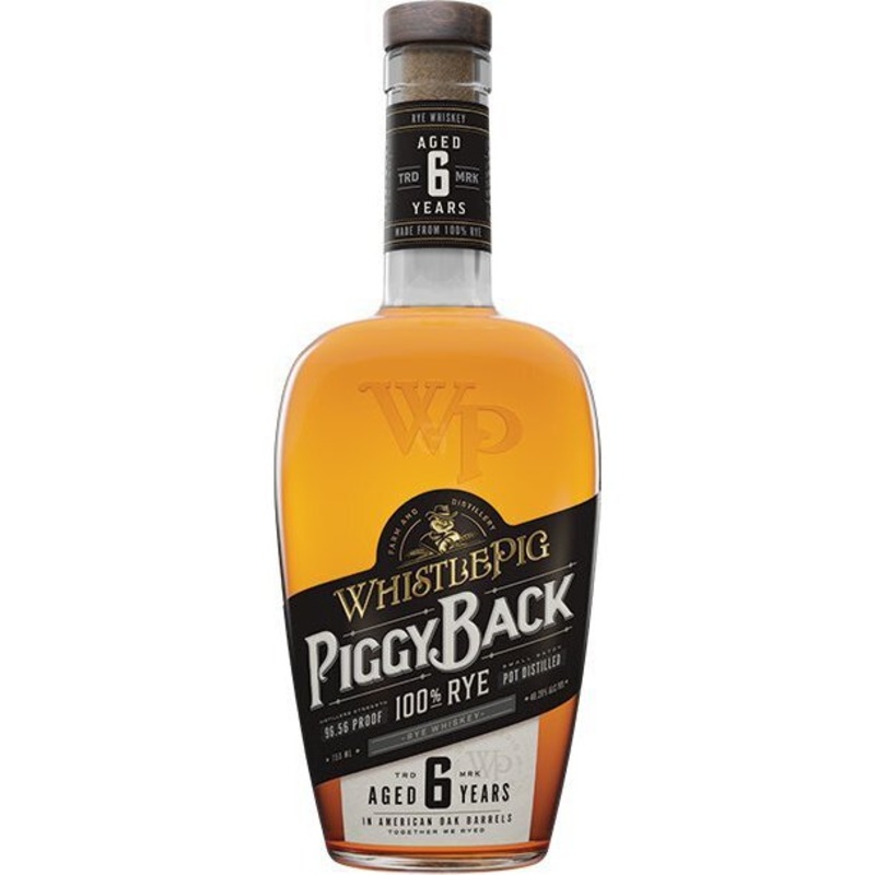 WhistlePig Piggy Back Rye Whiskey