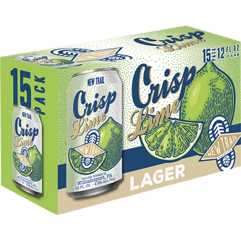 NEW TRAIL LIME CRISP 15PK CAN