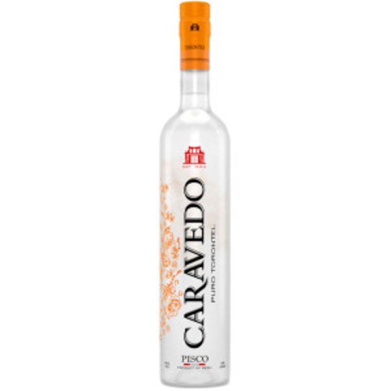 Pisco Caravedo Puro Torontel 750ml (Peru)