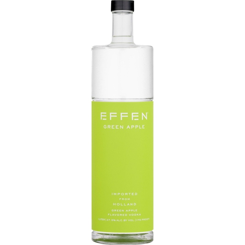 Vodka Effen Green Apple Flavored Vodka 75 1liter