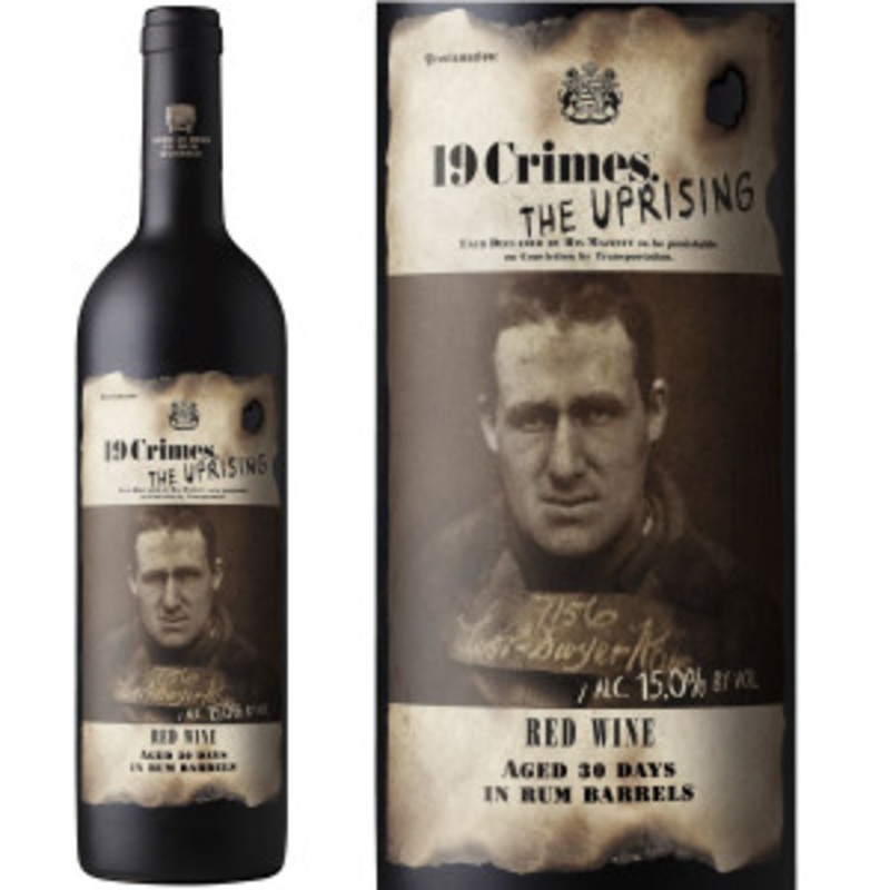 19 Crimes The Uprising Rum Barrel Aged Red Wine 2020 (Australia)