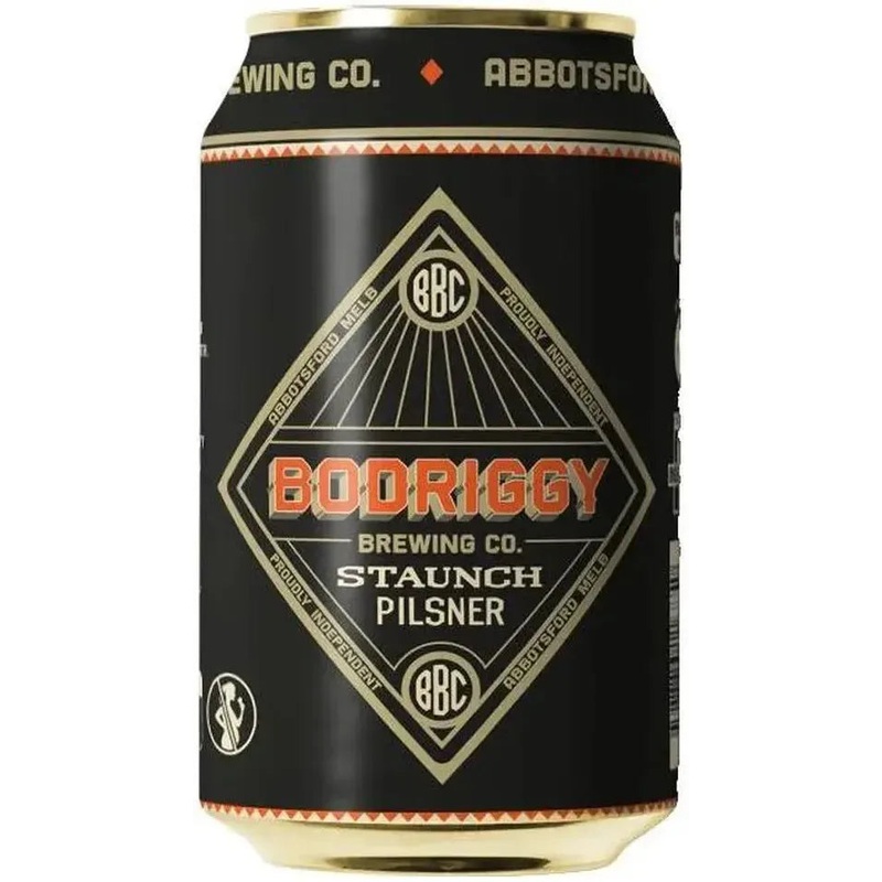 Bodriggy Brewing Company Staunch Pilsner 355ml