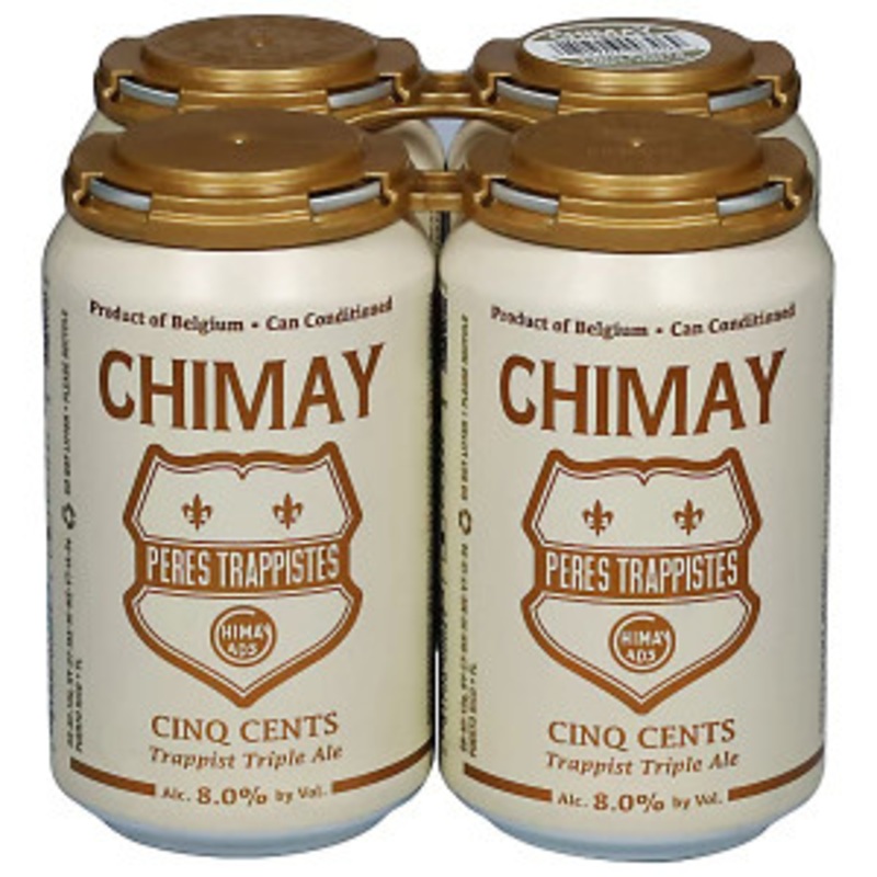 Chimay Cinq Cents 330ml 4 Pack Cans (Belgium)