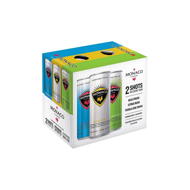 Monaco Variety 6 Pack
