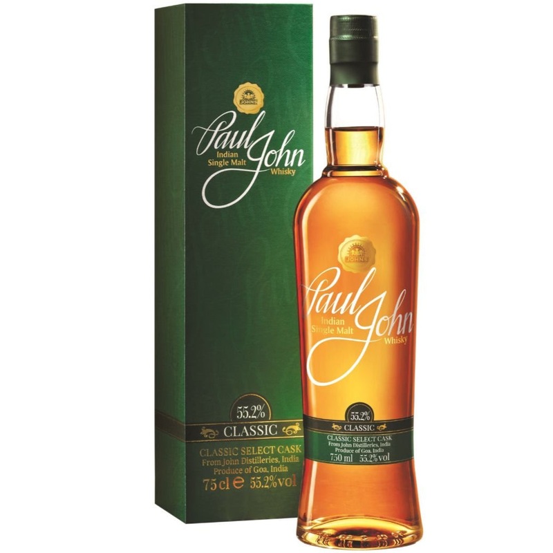 Paul John Classic Select Cask Indian Single Malt Whisky
