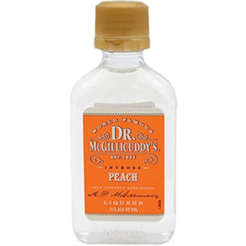 50ml Mini Dr. McGillicuddy’s Peach Liqueur