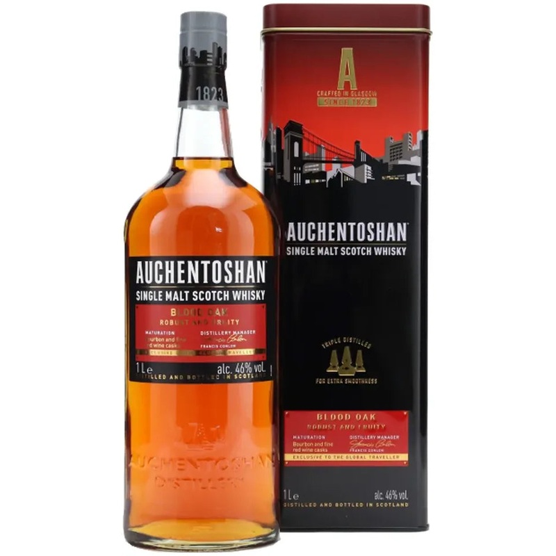 Auchentoshan Blood Oak 1L|Each