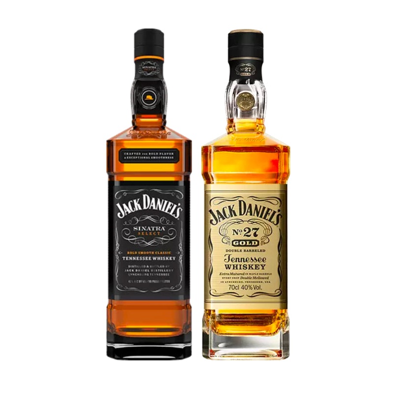 Jack Daniel’s Sinatra Select & Gold Tennessee Whiskey Bundle