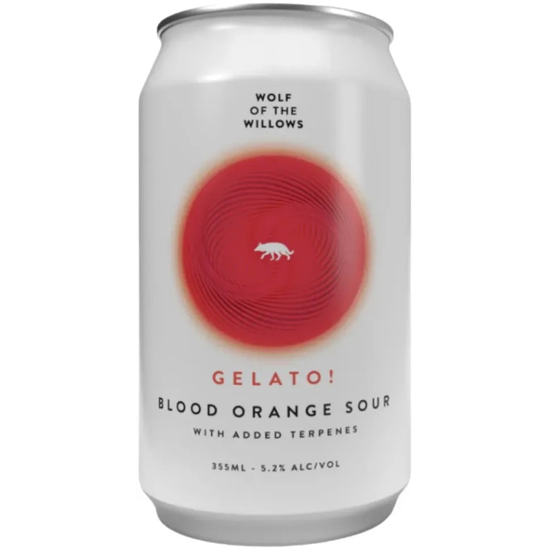 Wolf Of The Willows Gelato! Blood Orange Sour 355ml