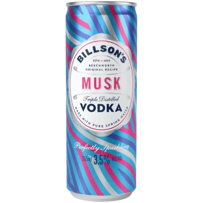 Billson’s Vodka With Musk 355ml