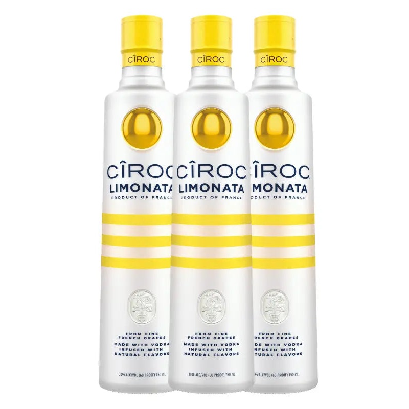 Ciroc Limited Edition Limonata Vodka 3 Pack