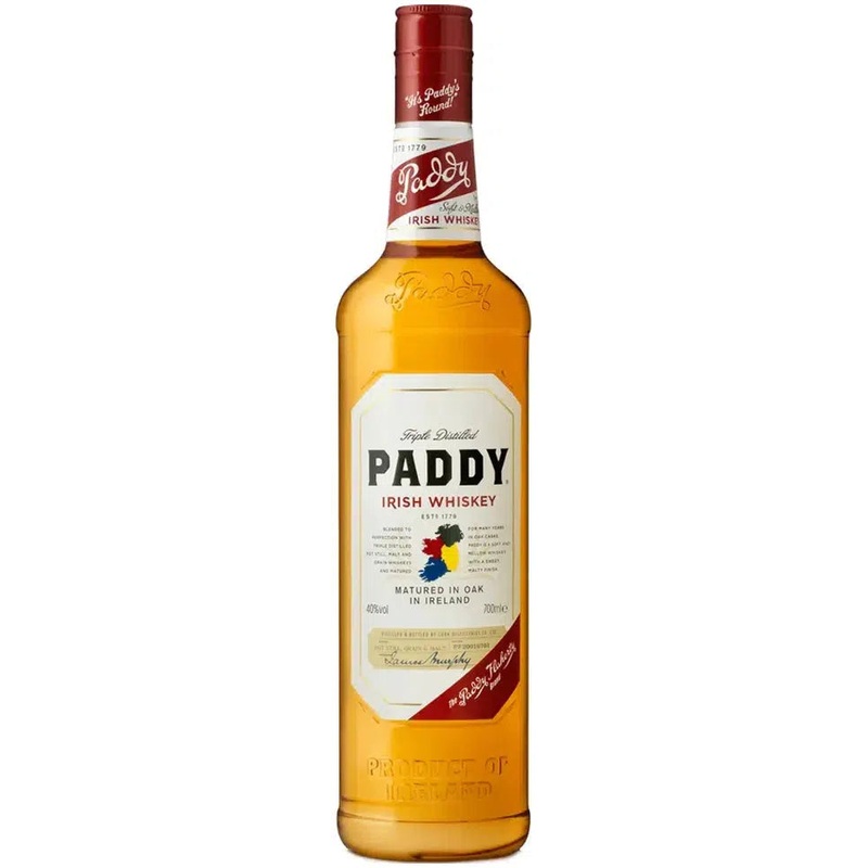 Paddy Triple Distilled Irish Whiskey 700ml